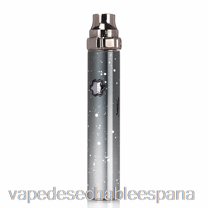 Vape Desechable España Dazzleaf Squarii Top Twist 510 Batería Negro Splatter